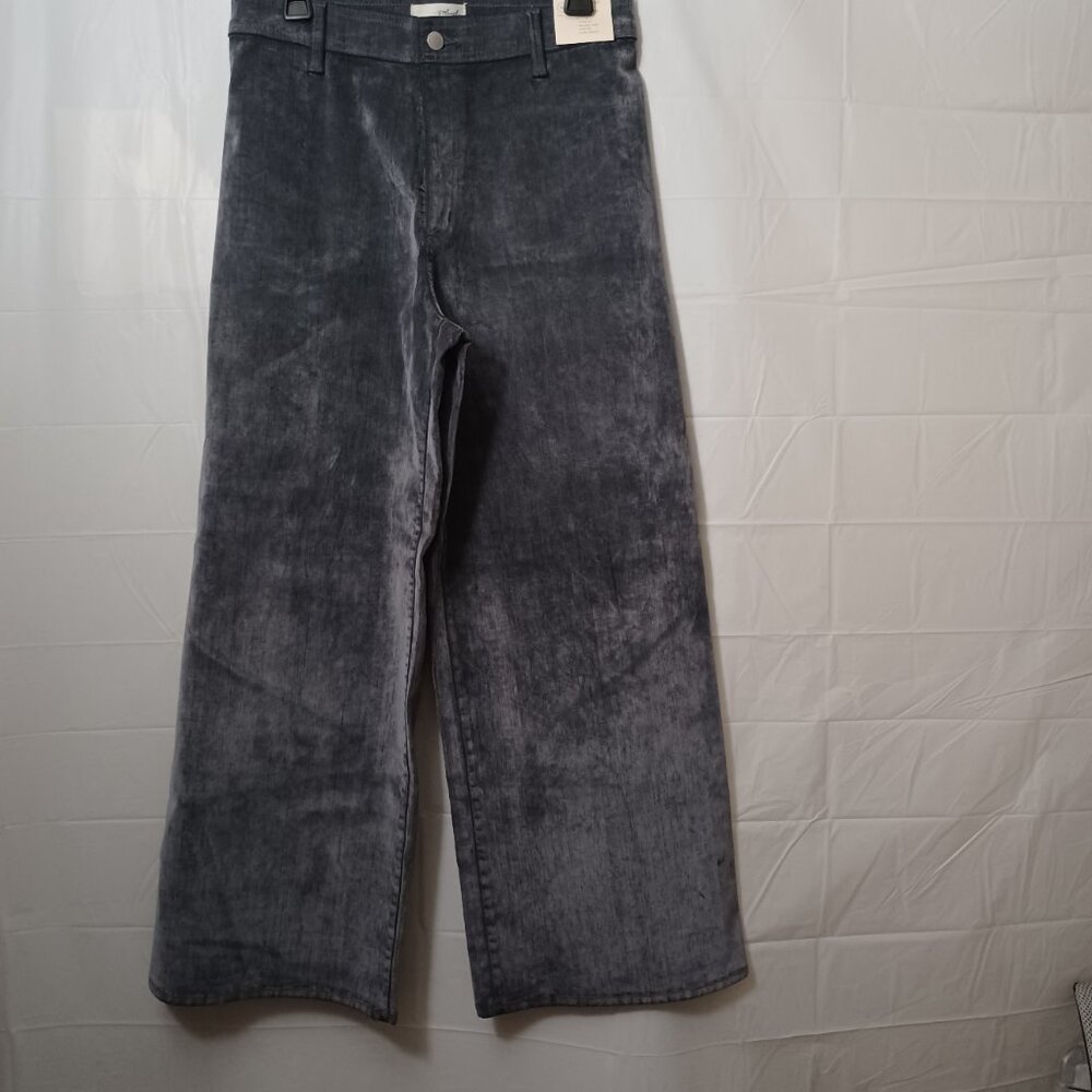 UNIVERSAL THREAD HIGH RISE SAILOR WIDE LEG ANKLE JEANS SIZE 10R